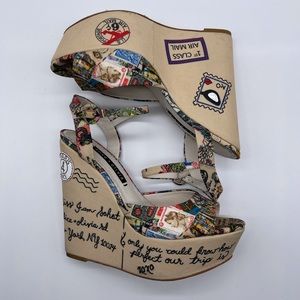Alice + Olivia travel wedge heel